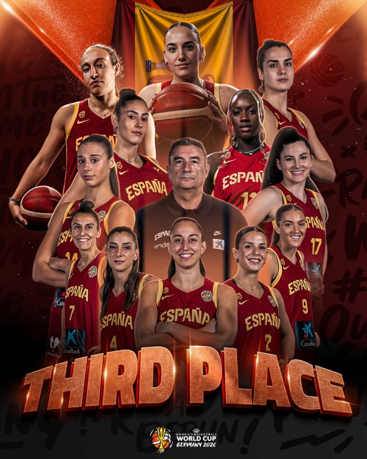 🏀女篮世界杯-西班牙女篮轻取德国获季军 伊娅娜·马丁22+9 🏀女篮世界杯-西班牙女篮轻取德国获季军 伊娅娜·马丁22+9