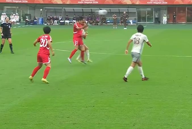 无缘亚运决赛！中国女足0-2朝鲜 中国女足定位球两度丢球+仅1射正